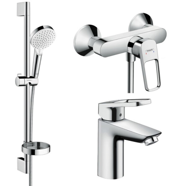 

Набор смесителей для ванны HANSGROHE Logis Loop (71151000+71247000+26553400), 1072019