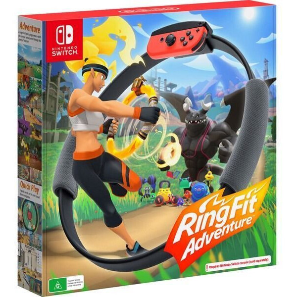 

Диск с игрой для Nintendo Switch Ring Fit Adventure