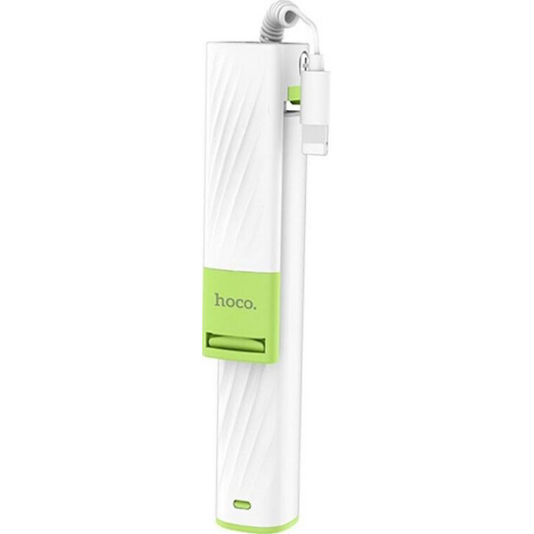 

Монопод для селфи Hoco K8 Starry Lightning Connect Белый (107449)