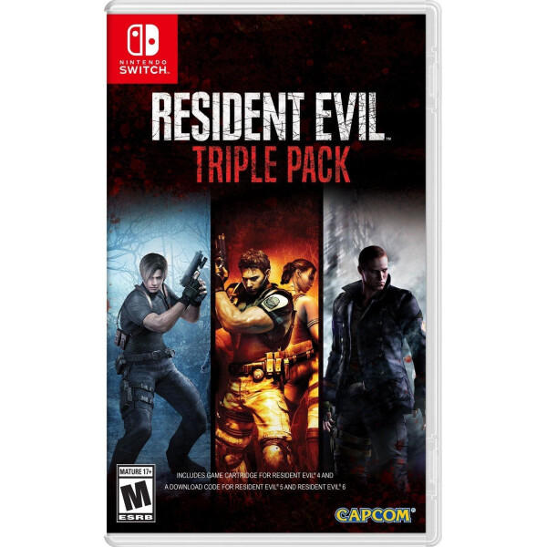 

Диск с игрой для Nintendo Switch Resident Evil Triple Pack