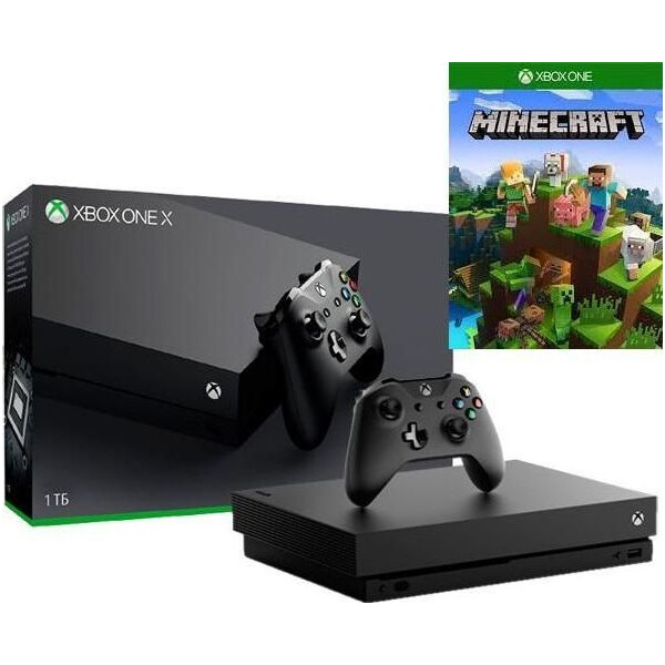 

Microsoft Xbox One X 1 Tb + Minecraft
