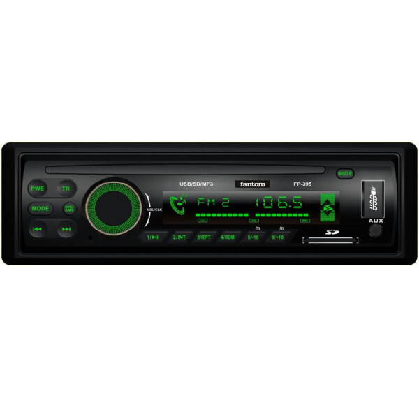 

Автомагнитола Fantom FP-395 Black/Multicolor
