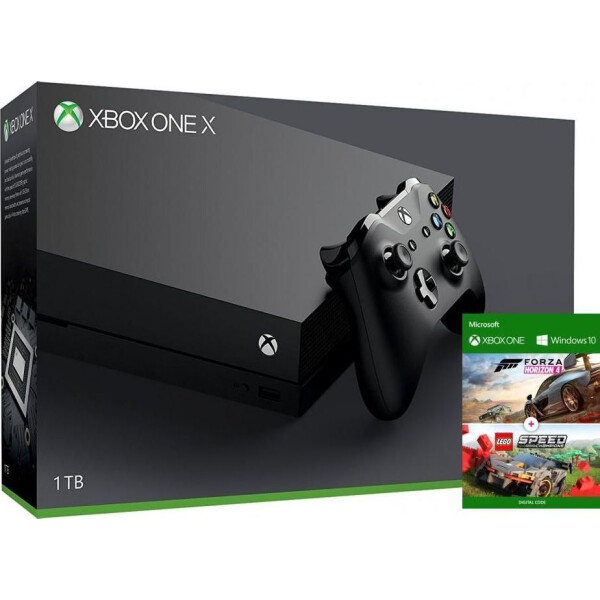 

Microsoft Xbox One X 1 Tb + Forza Horizon 4 + Lego Speed
