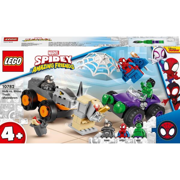 

LEGO® Super Heroes Схватка Халка и Носорога на грузовиках (10782)