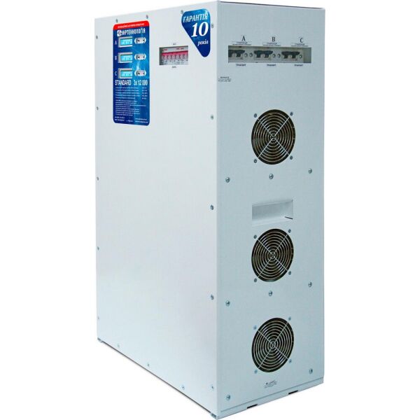 

Стабілізатор напруги Укртехнология НСН - 12000x3 STANDARD
