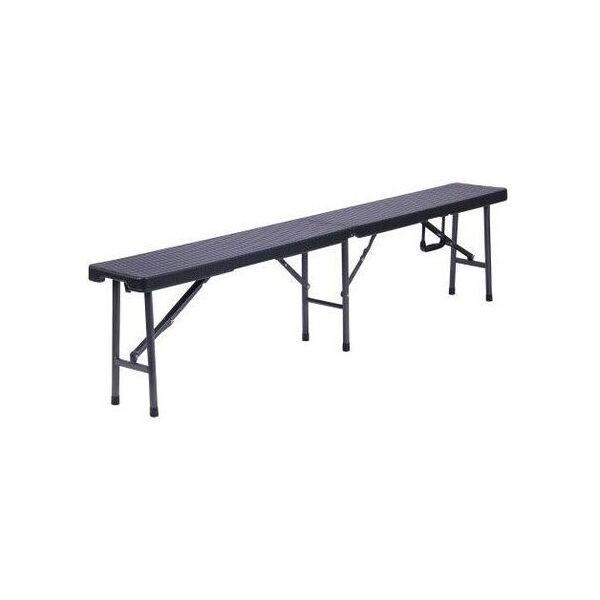 

Лавочка AMF складная Джили RBK-180 180/90 * 25 * 43 пластик Black