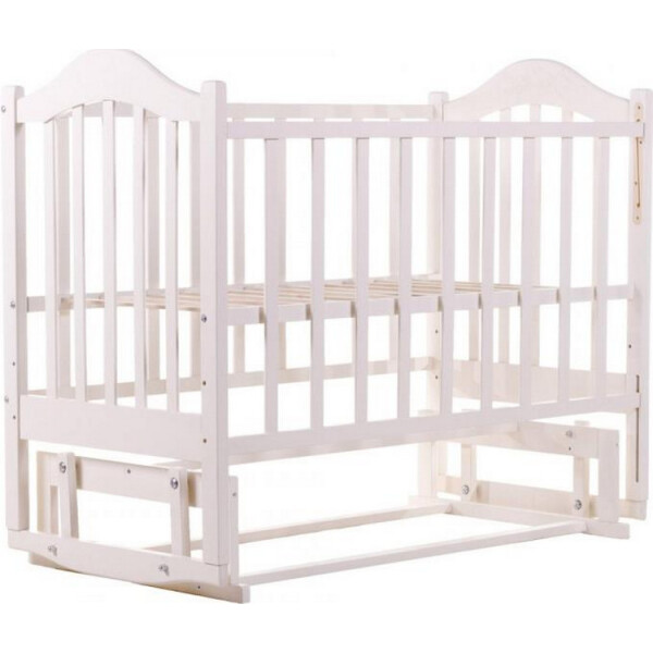 

Детская кроватка Babyroom Дина D201 маятник белая 60818
