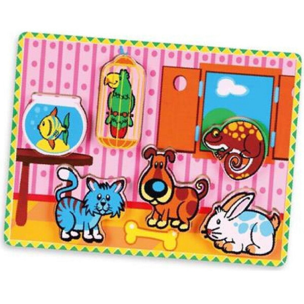 

Пазл Viga Toys Домашние животные