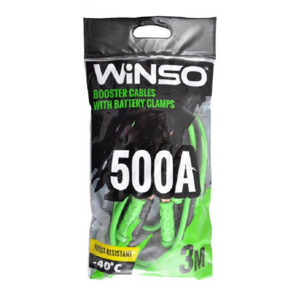 

Провод прикуривателя WINSO 500А 3м 138500