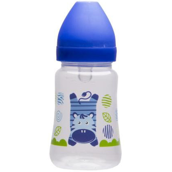 

Бутылочка с широким горлышком Akuku A0319 blue 250 мл