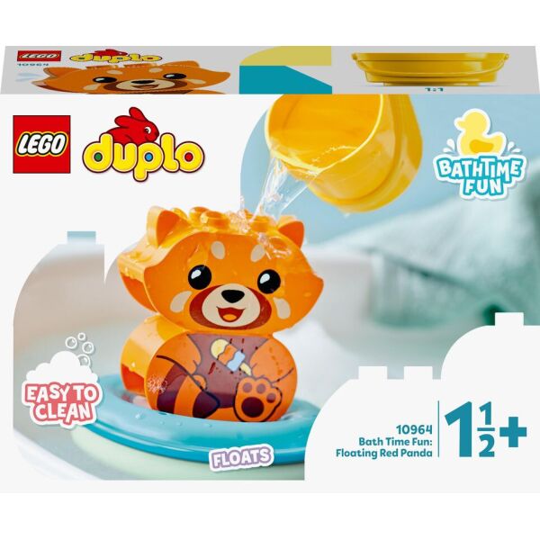

LEGO® DUPLO Приключения в ванной: Красная панда на плоту (10964)