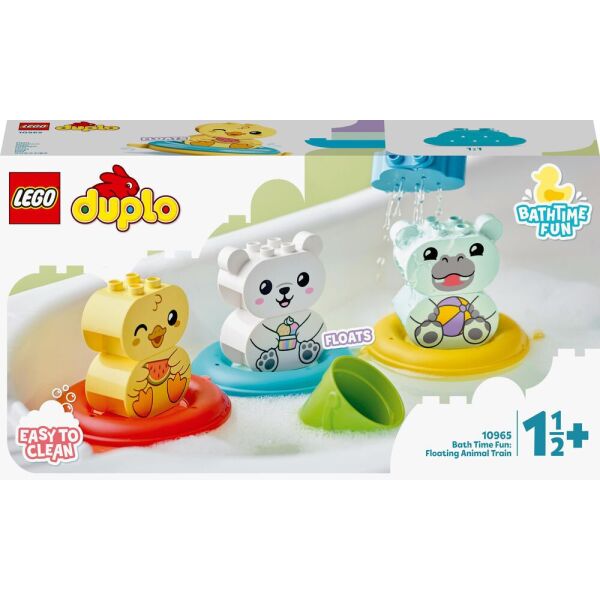 

LEGO® DUPLO Приключения в ванной: плавучий поезд для зверей (10965)