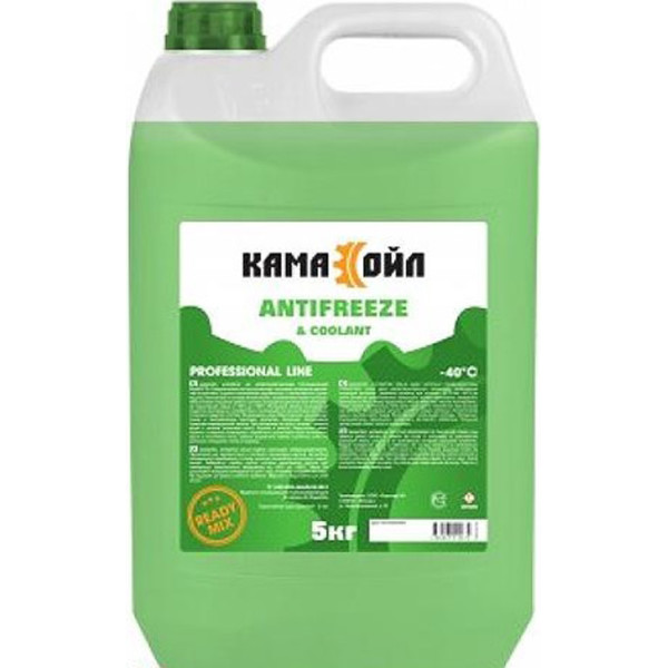 

Антифриз Кама -40 Зеленый 4,5кг