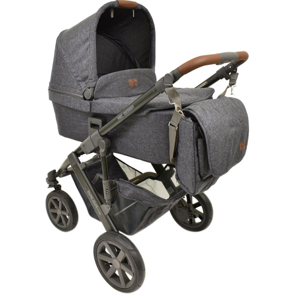 

Детская коляска универсальная 2 в 1 ABC design Salsa4 Air Street антрацит (61431/702)
