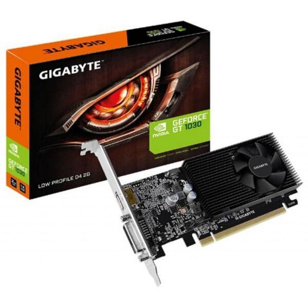 

Gigabyte GeForce GT 1030 Low Profile 2GB DDR4 (64bit) (1151/2100) (DVI, HDMI)
