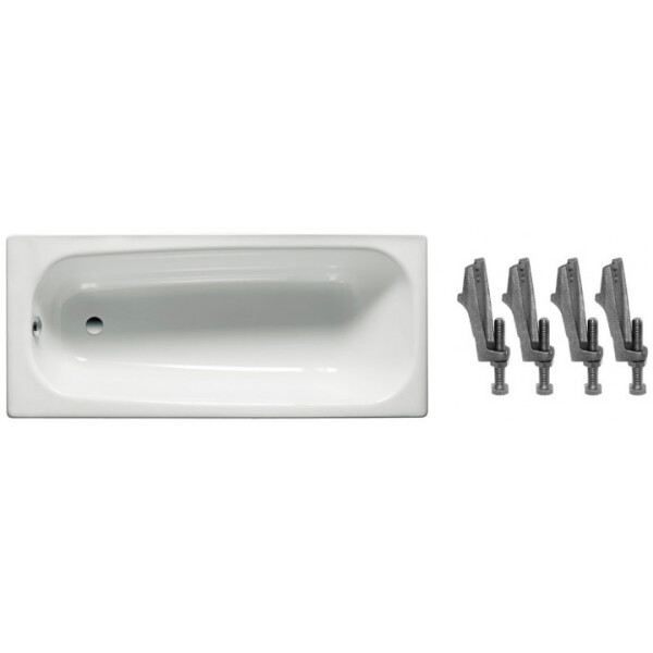

Ванна ROCA CONTESA 160х70 см (с ножками), A235960000+A291021000