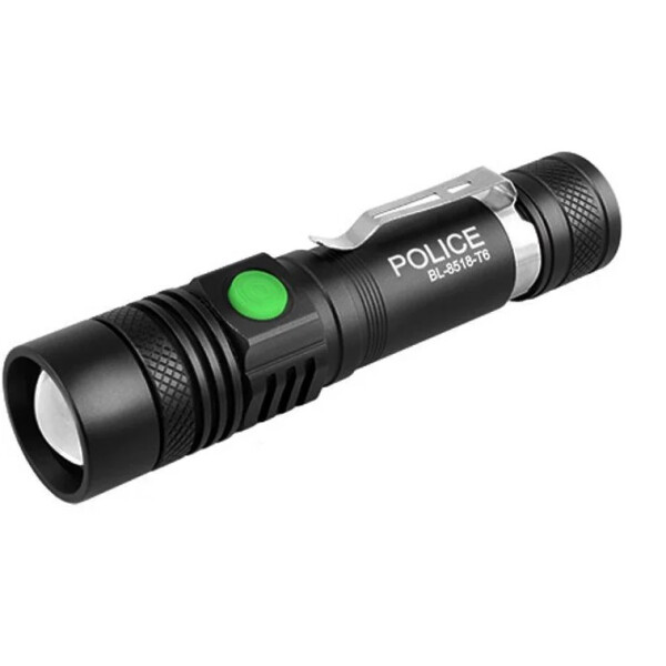 

Фонарь ручной Police 8518 T6 (Cree XM-L-T6, 800 люмен, 4 режима, 1х18650)