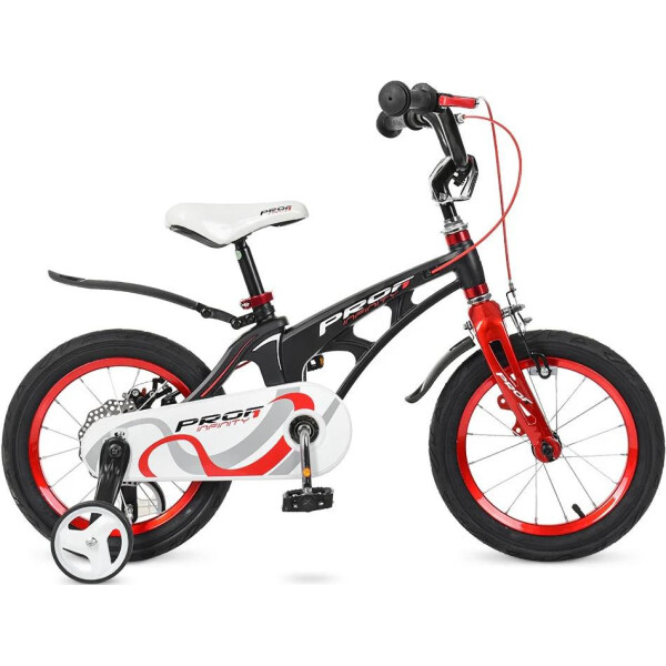 

Велосипед детский 14" PROF1 LMG14201 Infinity (black/red) (22774)