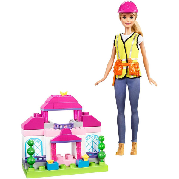 

Mattel Barbie Набор Строитель и конструктор Mega Bloks (FCP76)