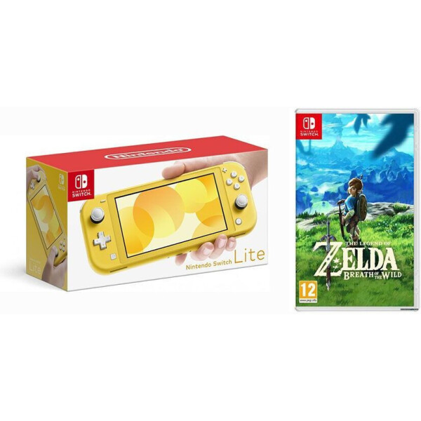 

Nintendo Switch Lite Yellow + The Legend of Zelda: Breath of the Wild