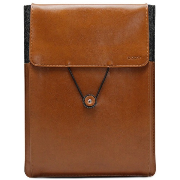 

Кожаный чехол d-park Postman Coffee для Apple Macbook 12/Air 11