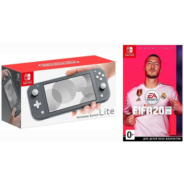 

Nintendo Switch Lite Gray + FIFA 20