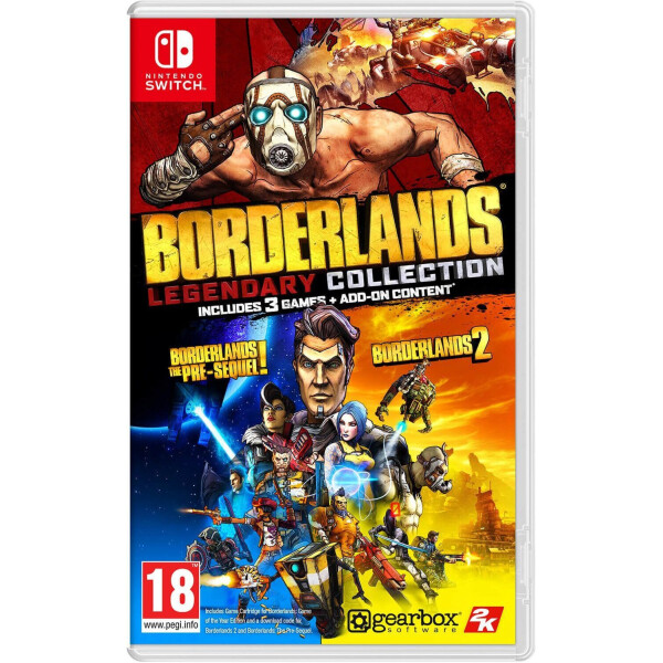 

Диск с игрой для Nintendo Switch Borderlands: Legendary Collection