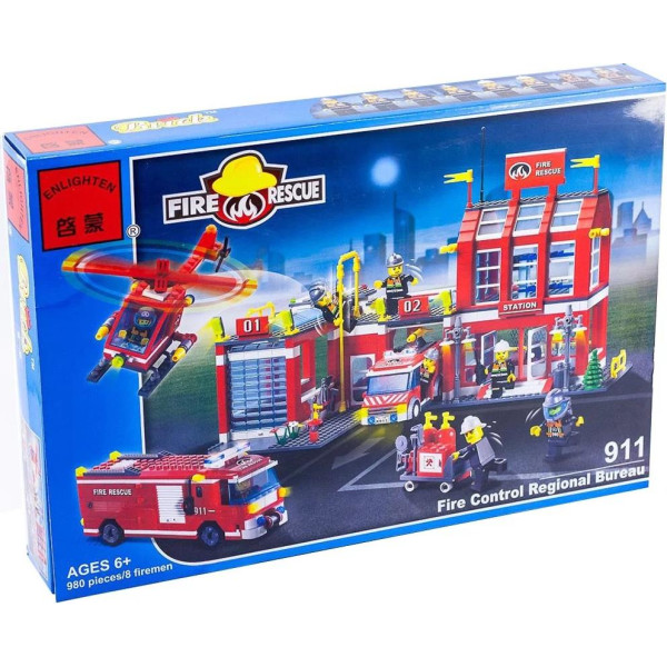

Конструктор Brick Пожарная тревога (911)