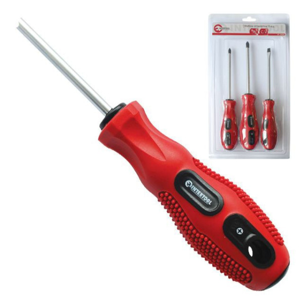 

Отвертка 3 ед. INTERTOOL VT-2004