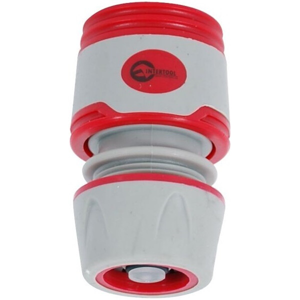 

Коннектор INTERTOOL аквастопом 1/2 "для шланга 1/2" (GE-1119)
