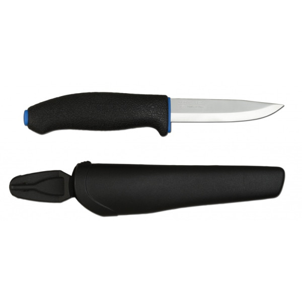 

Нож Morakniv 746, углеродная сталь, чёрный/синий