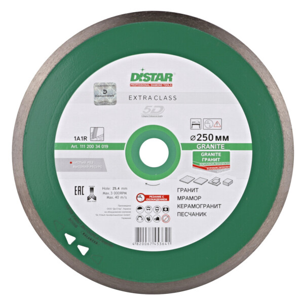 

Отрезной диск Distar Granite 1A1R 250x1,6x10x25,4 (11120034019)