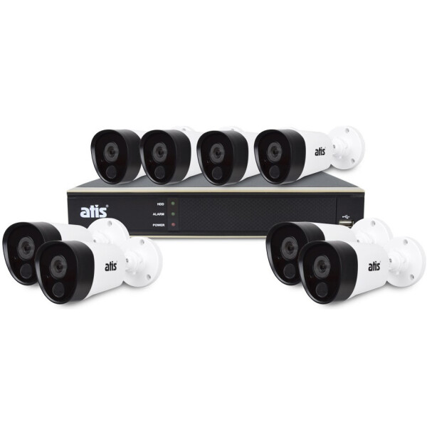 

Комплект видеонаблюдения ATIS PIR kit 8ext 5MP