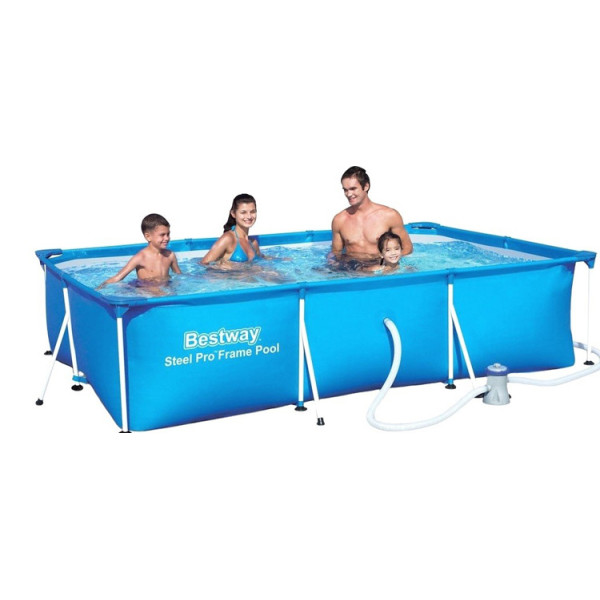 

Бассейн каркасный Bestway 56424 (400х211х81, карт. фильт)