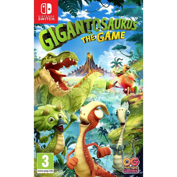 

Диск с игрой для Nintendo Switch Gigantosaurus: The Game