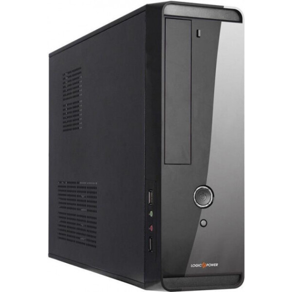 

Logicpower S621-400w Slim 8см, 2хUSB2.0, Black