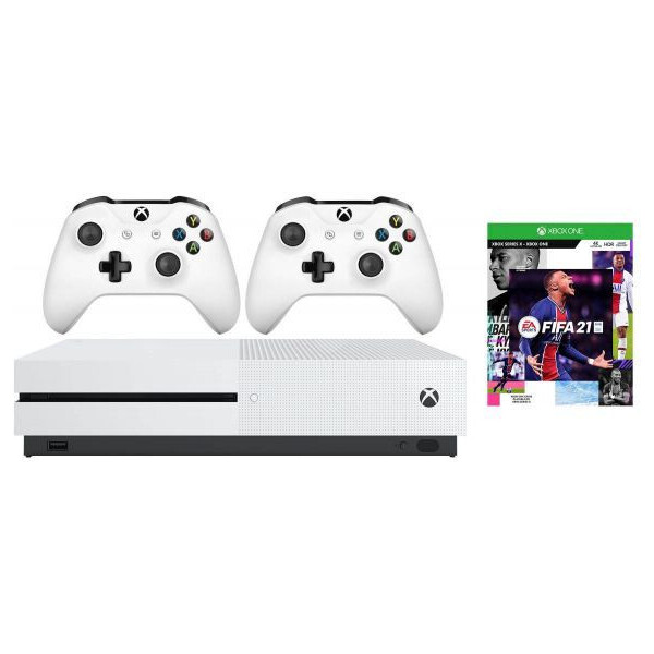 

Xbox ONE S 1TB + Доп джойстик + FIFA 21