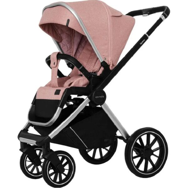 

Коляска прогулочная CARRELLO Optima CRL-6503 (2in1) Hot Pink в льне /1/