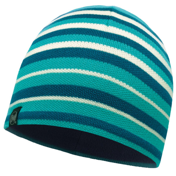 

Buff Knitted & Polar Hat Laki Stripes Lake Blue (113520.739.10.00)