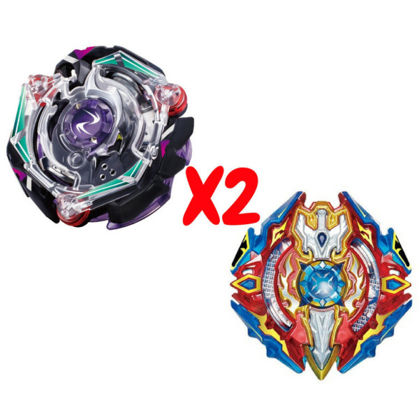 

Набор волчков BEYBLADE (Бейблейд) Волчок Kreis Satan VS Sieg Xcalibur 3 сезон с пусковыми устройствами (SUN90108)