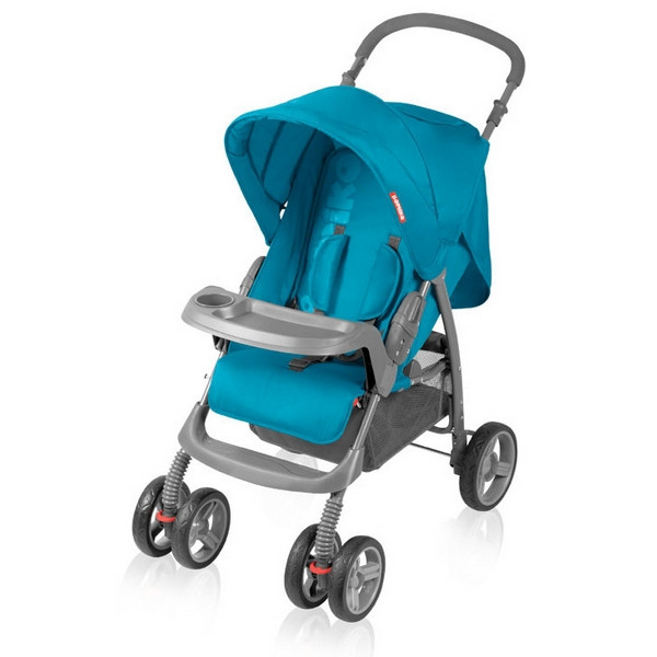 

Детская коляска прогулочная Baby Design Bomiko Model L (цвет голубой)