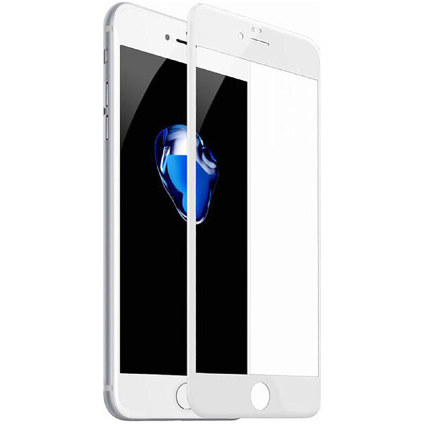 

Remax для APPLE iPhone 7 Gener Anti-blueray (0.26, 3D Fiber белое) в комплекте с задней плёнкой (19382)