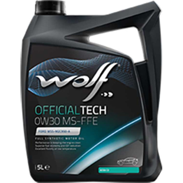 

Моторное масло WOLF OFFICIALTECH 0W-30 MS-FFE, 5л (8333910)