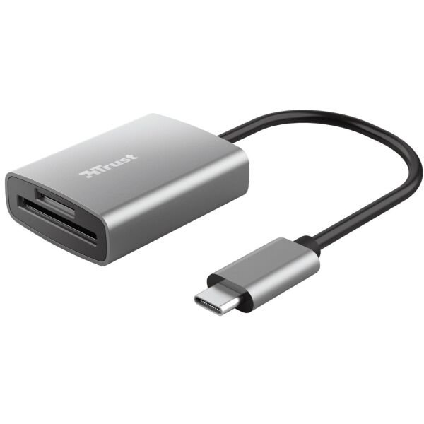 

Кардридер USB-C Trust Dalyx Fast Aluminium (24136)