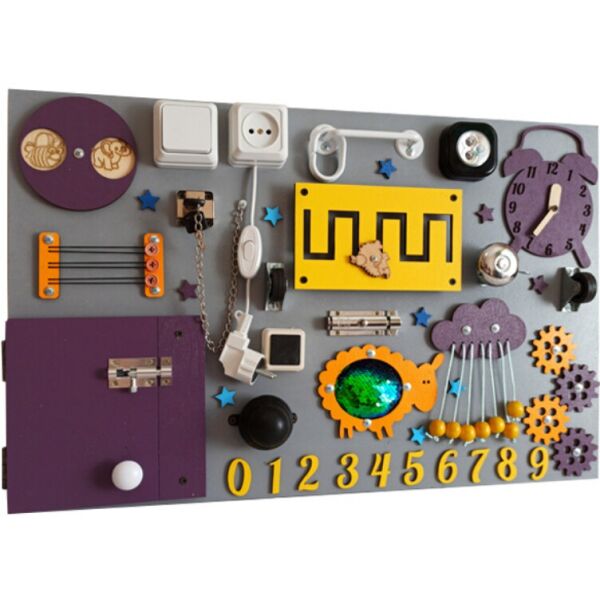 

БизиБорд развивающая доска Trend-Box - 45х70 см - №1