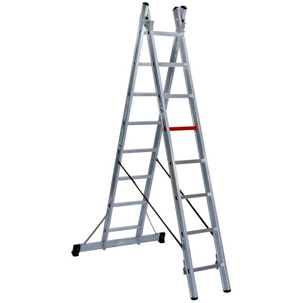 

Лестница двухсекционная алюминиевая Duomax TSA5 ProVIRASTAR 2х8