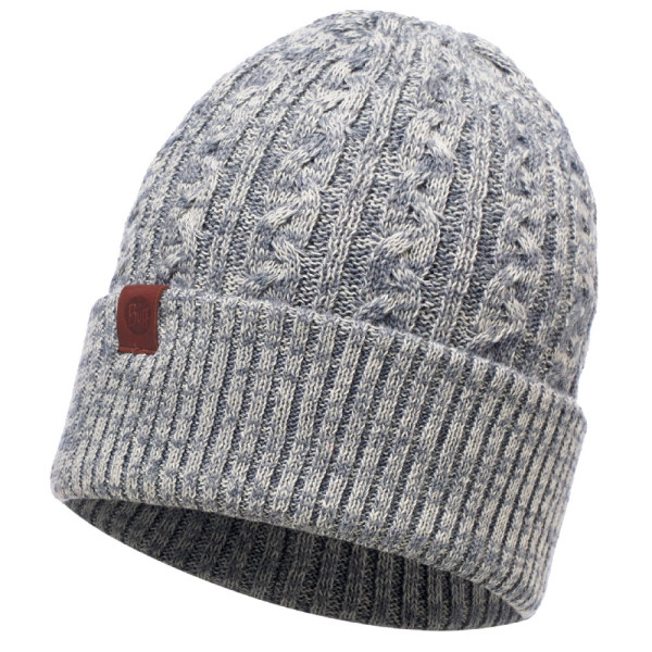 

Buff Knitted Hat Braidy Grey (116034.937.10.00)
