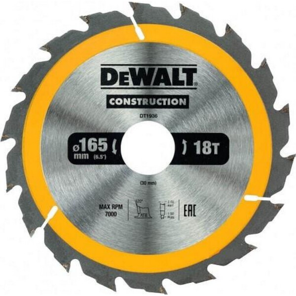 

Отрезной диск пильный DeWALT DT1936