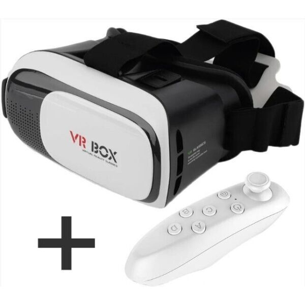 

Очки виртуальной реальности VR BOX 3D 2.0 c пультом для смартфона (SD-340623)