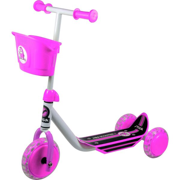 

Самокат Stiga Mini Kid 3W Kick Scooter розовый (80-7401-19-1)